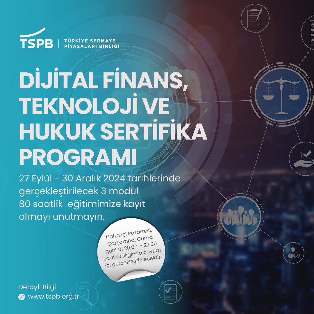 Dijital Finans ve Teknoloji Alanında Eğitim Fırsatı Başladı!