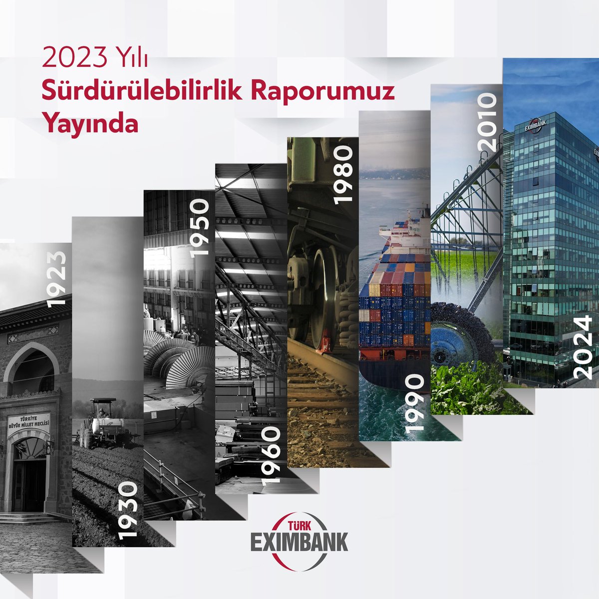 Türk Eximbank, 2023 yılı Sürdürülebilirlik Raporu’nu yayımladı