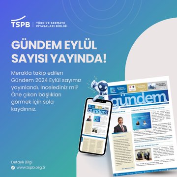 TSPB Gündem – Eylül Ayı Bülteni