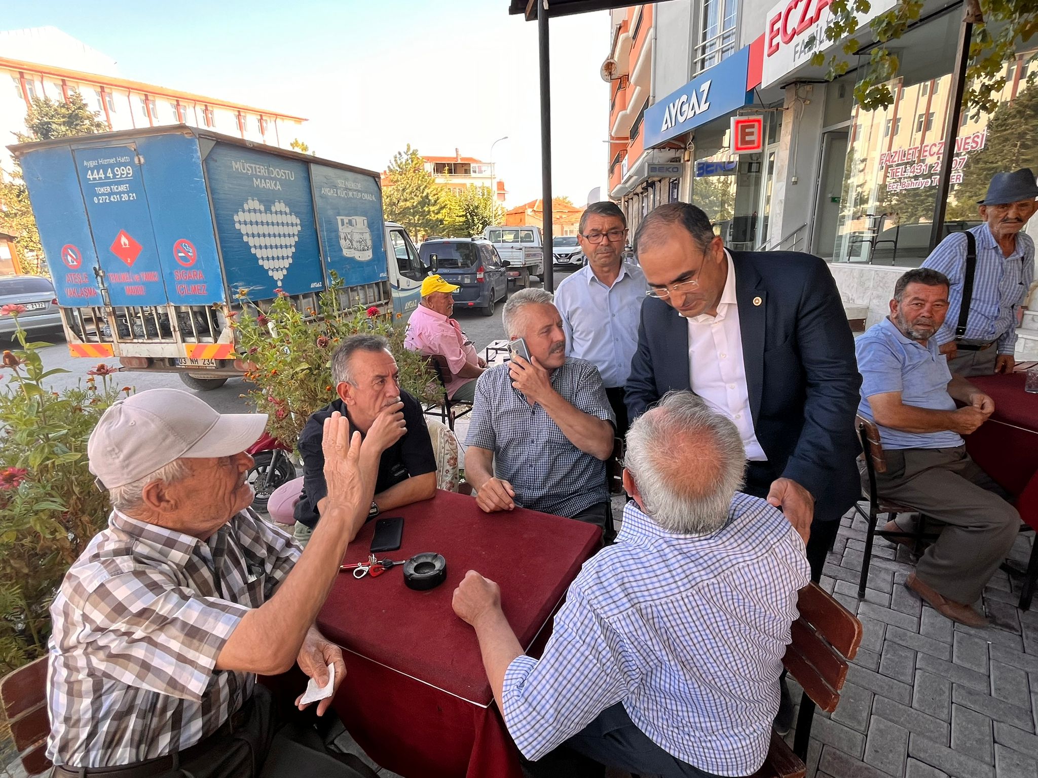 “Vatandaşlarımızın derdine  derman olmak için sahadayız”