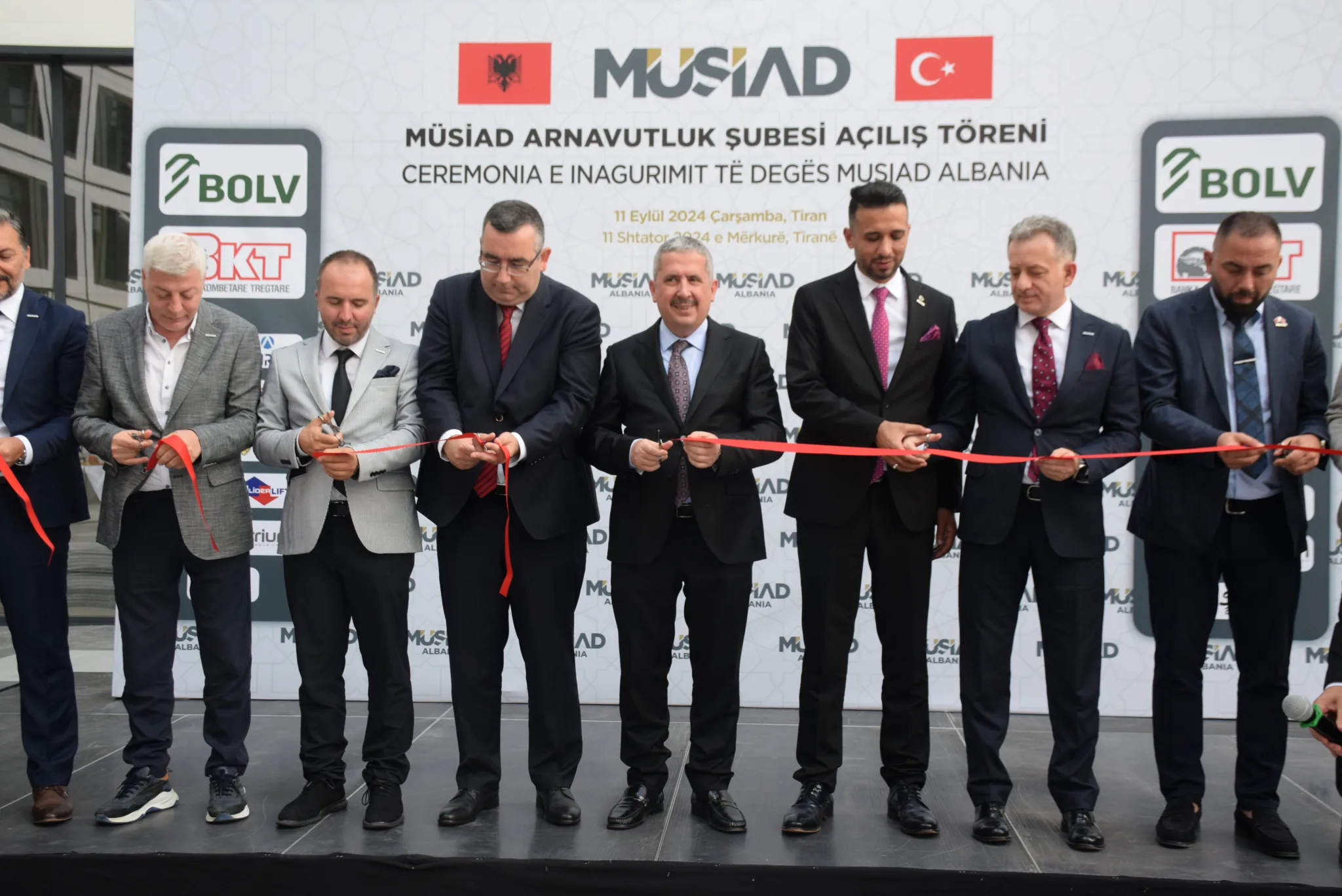 MÜSİAD Arnavutluk’ta Yeni Bir Şube Açtı