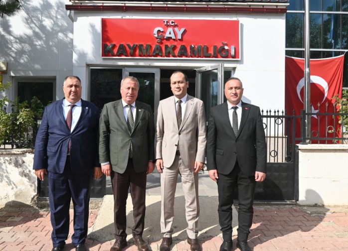 İYİ Parti’den Çay Kaymakamlığı’na ziyaret