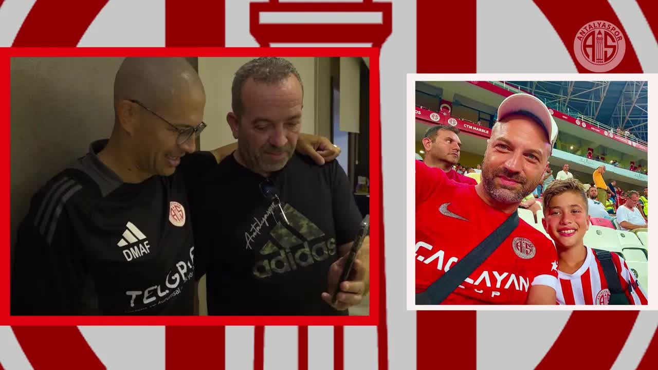 Antalyaspor Minik Akrep İle Teknik Direktör Alex de Souza’yı Bir Araya Getirdi