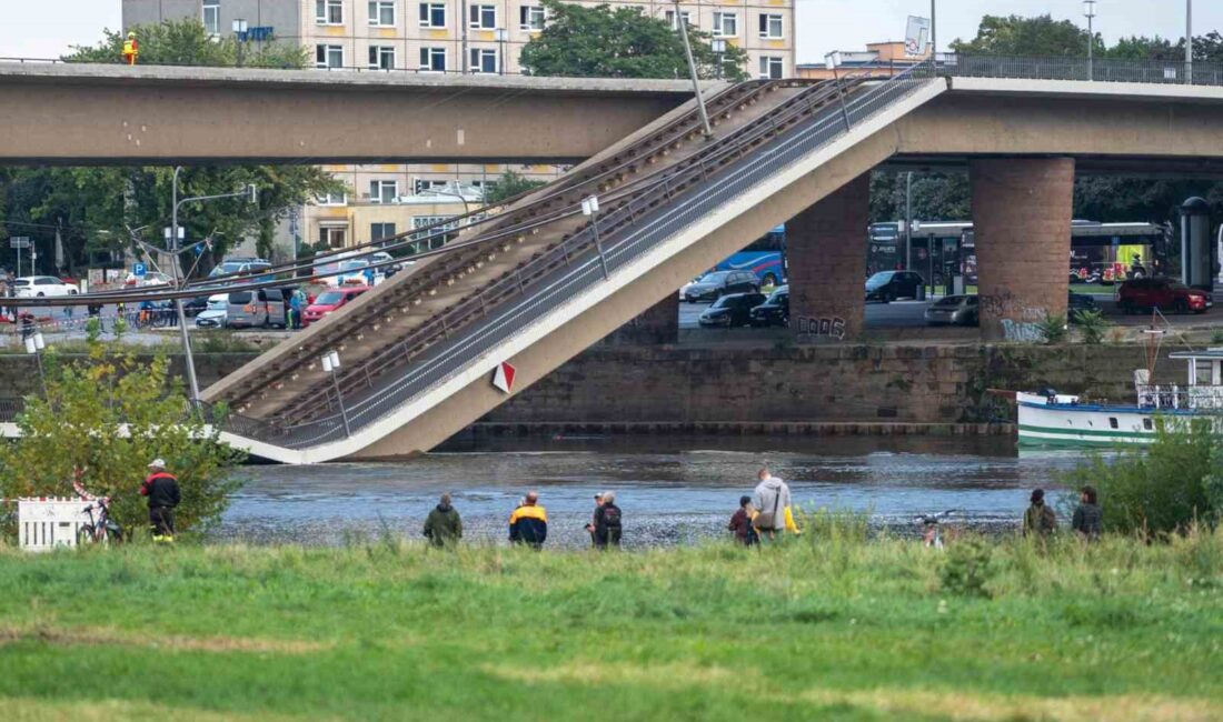 ALMANYA'NIN DRESDEN KENTİNDE ELBE