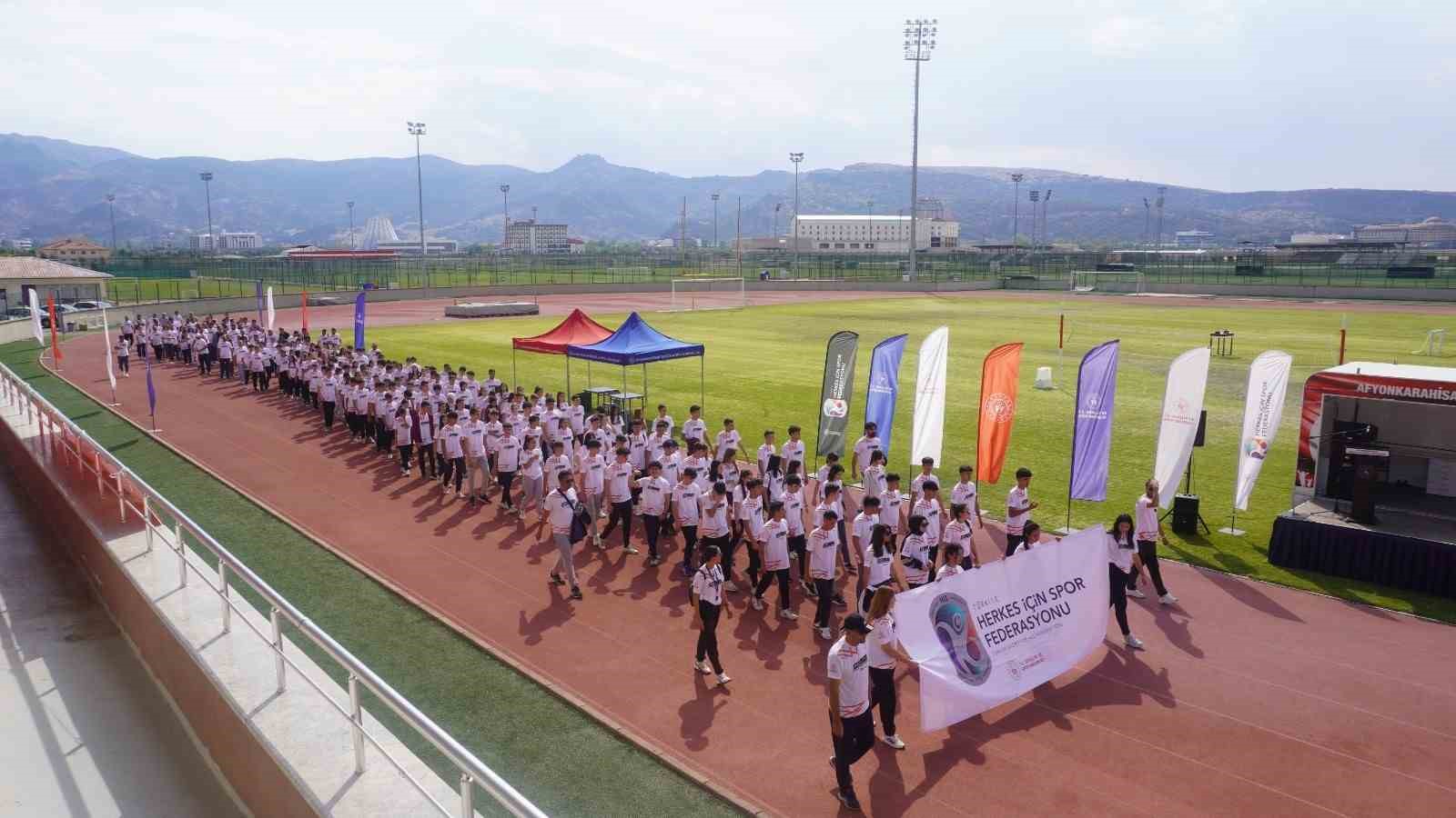 Afyonkarahisar’da “Herkes İçin Ulusal Spor ve Sağlık Günleri” Etkinliği Düzenlendi