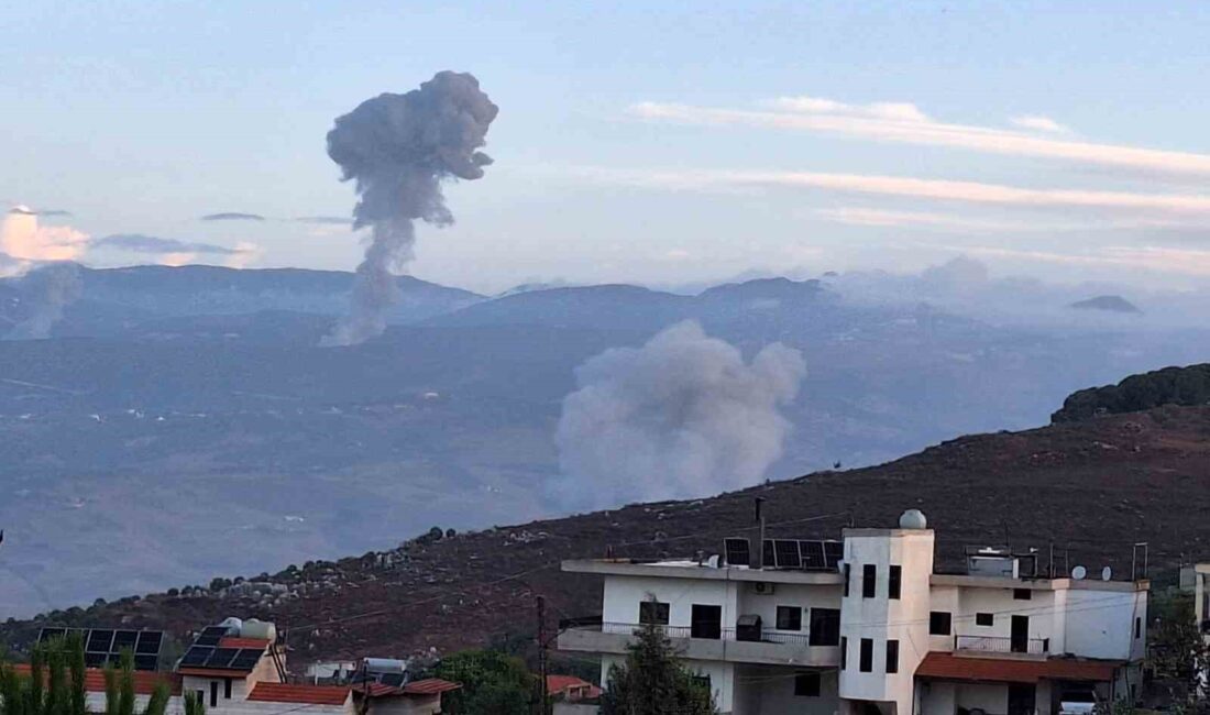 İsrail’in Lübnan’da gerçekleştirdiği bombardıman