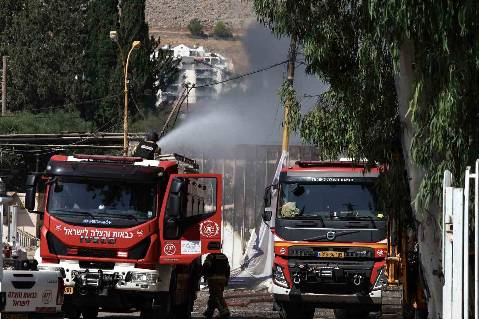 Lübnan’dan İsrail’e 65 roket ateşlendi