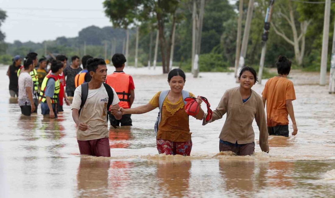 Myanmar’ın orta bölgelerinde etkili