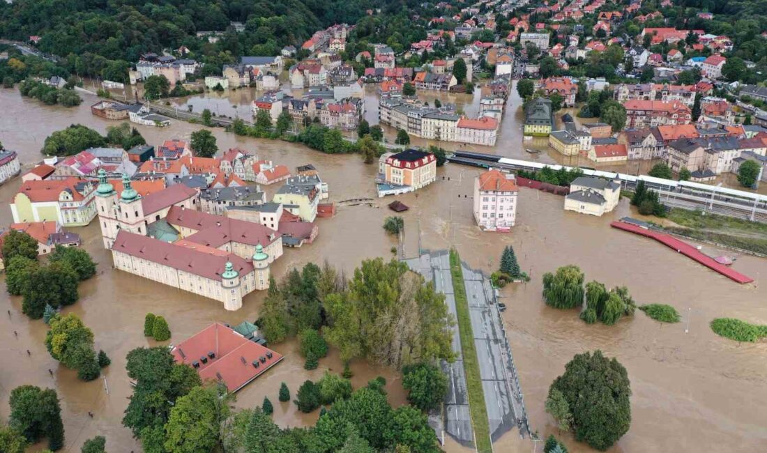 Polonya’nın güneyinde sel ve