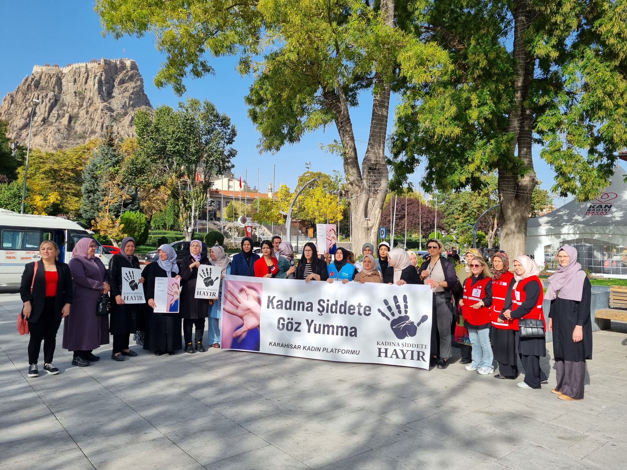 “Kadına yönelik şiddet büyük bir tehdittir”