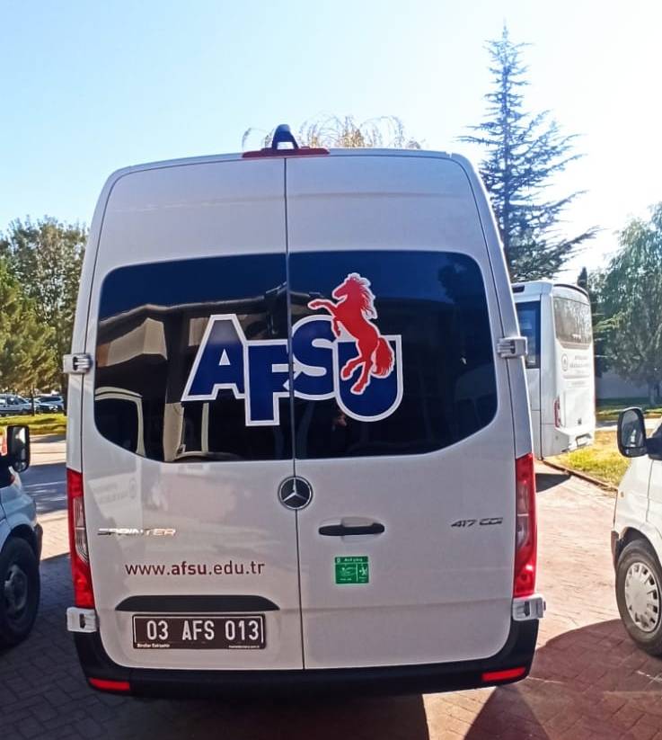 AFSÜ taşıt filosuna minibüs eklendi