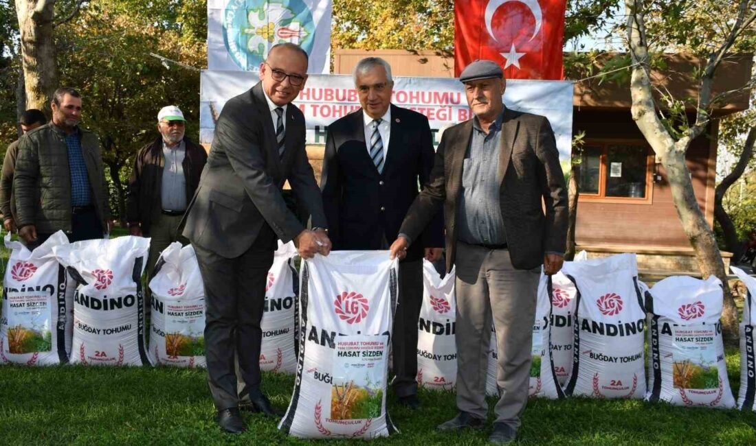 Manisa Büyükşehir Belediyesi, çiftçilerin