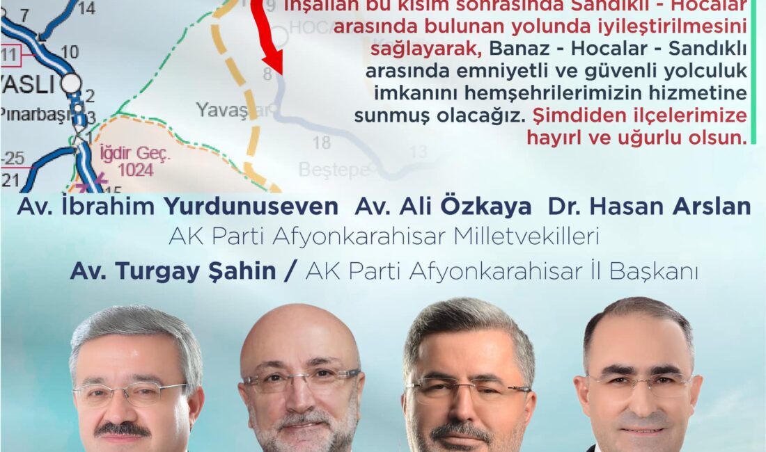 Banaz - Hocalar yolu