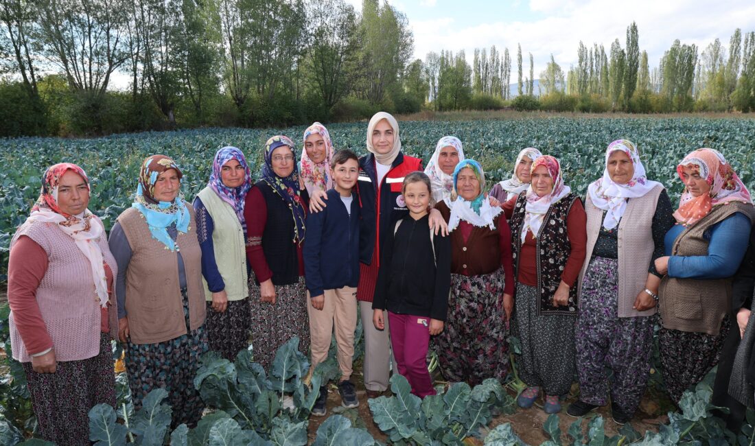 Brokoli hasadına Afyonkarahisar Valisi