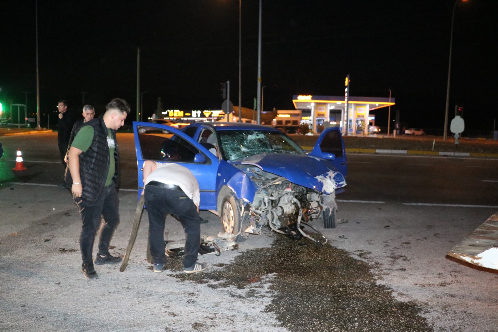 Sandıklı’da trafik kazalarında 5 kişi yaralandı