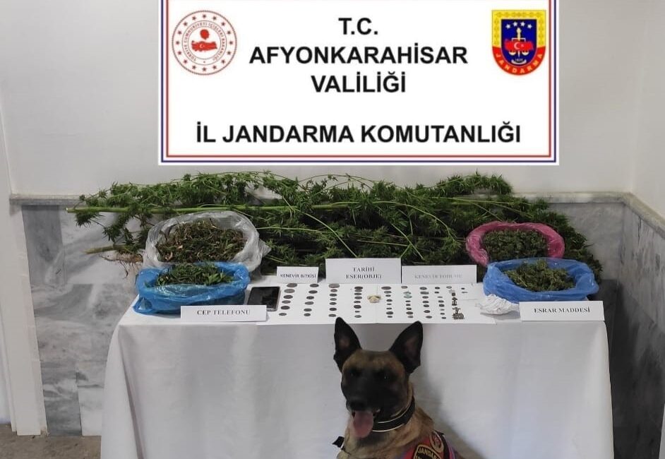 Afyonkarahisar’da jandarma tarafından gerçekleştirilen