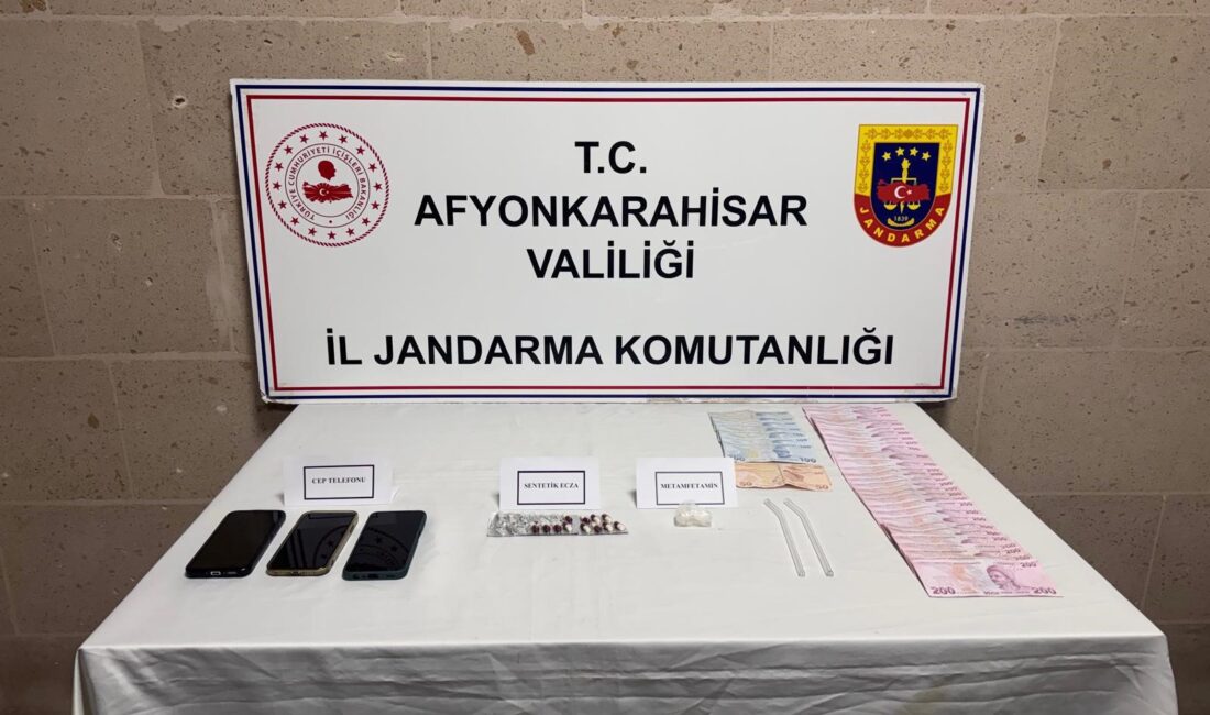 Afyonkarahisar’ın İhsaniye ilçesinde jandarma