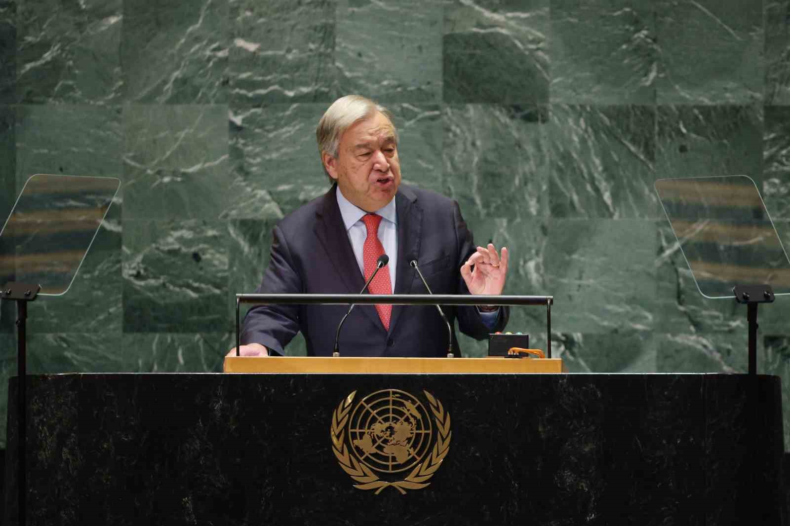 Guterres: “Gerçekten yıkıcı sonuçları olacak topyekun bir savaşın eşiğindeyiz”