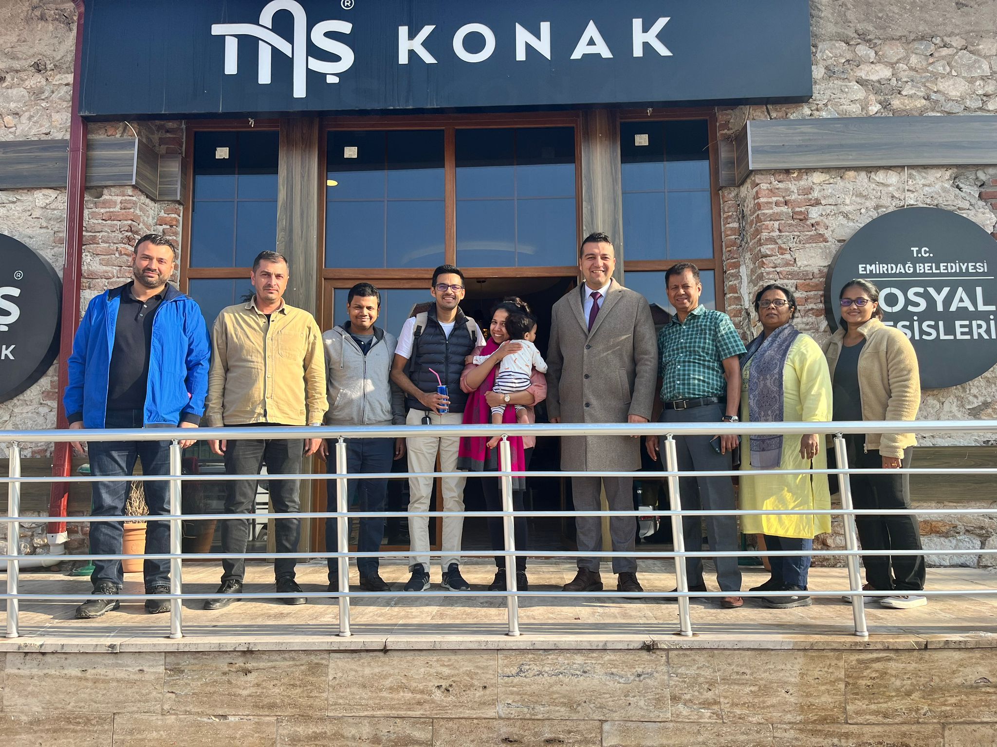 Sri Lankalı turistler Emirdağ’da