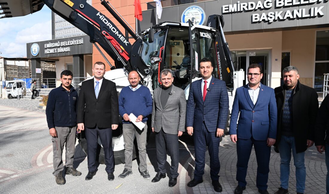 Emirdağ Belediyesi araç filosunu güçlendiriyor