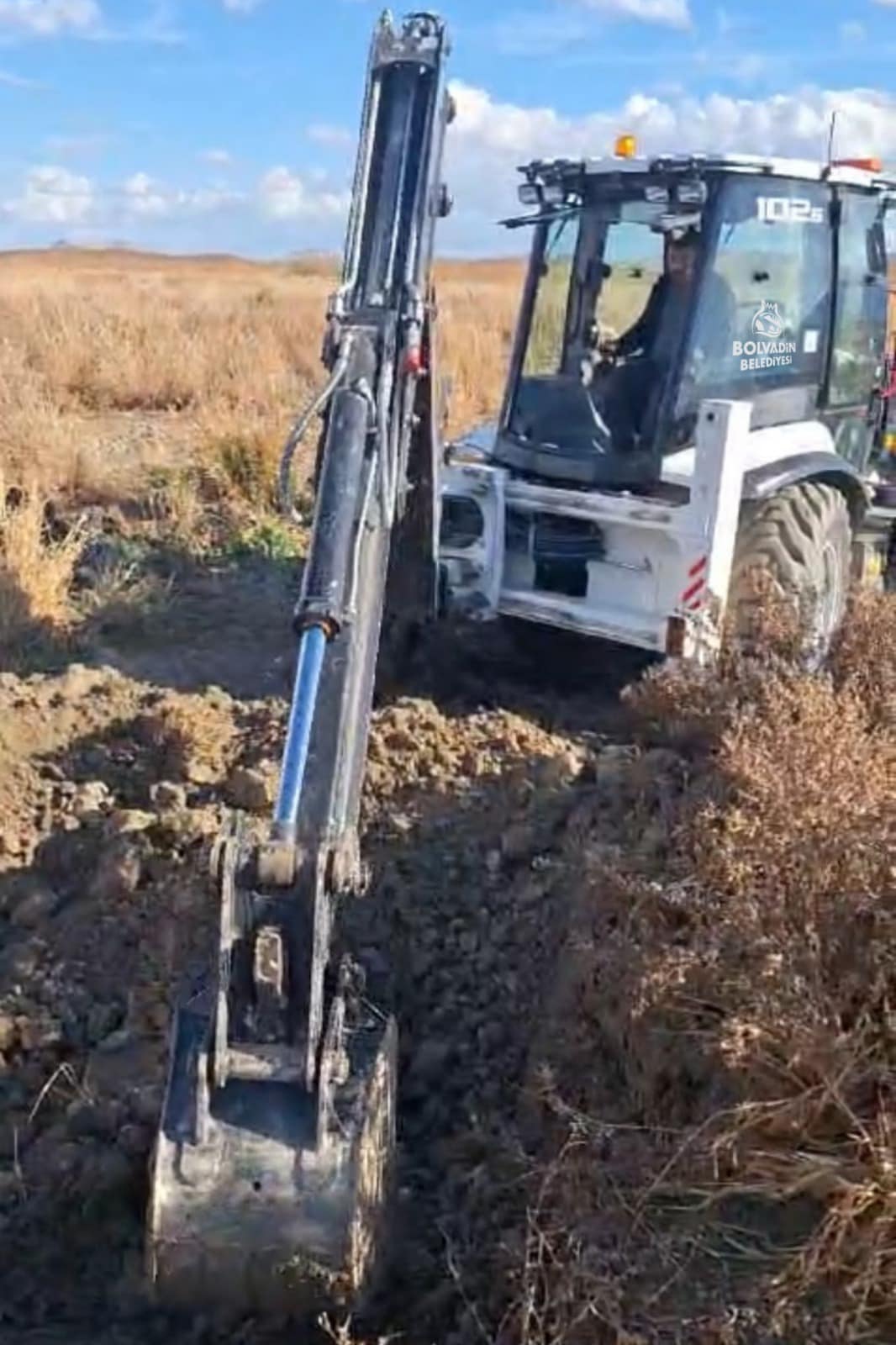 Bolvadin Belediyesi, Eber Gölü için kanal açıyor