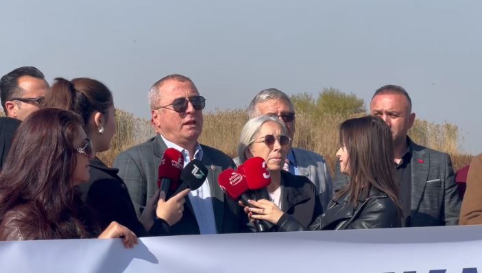 HAKAN ŞEREF OLGUN EBER GÖLÜNDEN BASIN AÇIKLAMA YAPTI