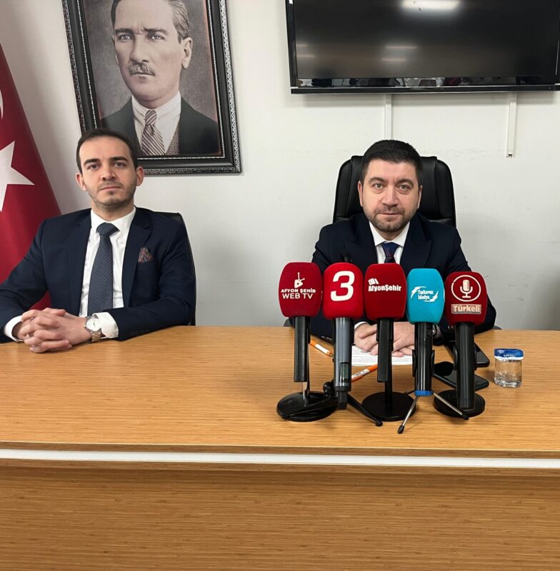 AK Parti Afyonkarahisar İl Başkanlığı’ndan Basın Toplantısı