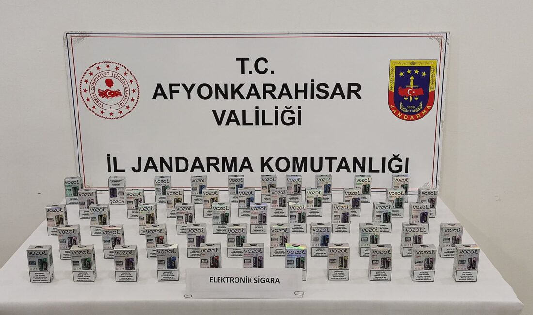 Afyonkarahisar İl Jandarma Komutanlığınca,