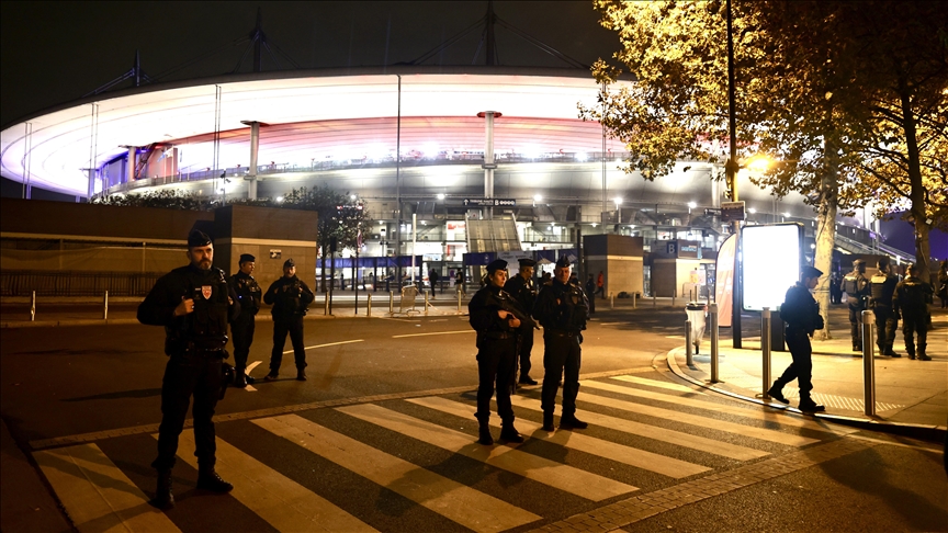 Fransa'nın başkenti Paris'teki Fransa-İsrail