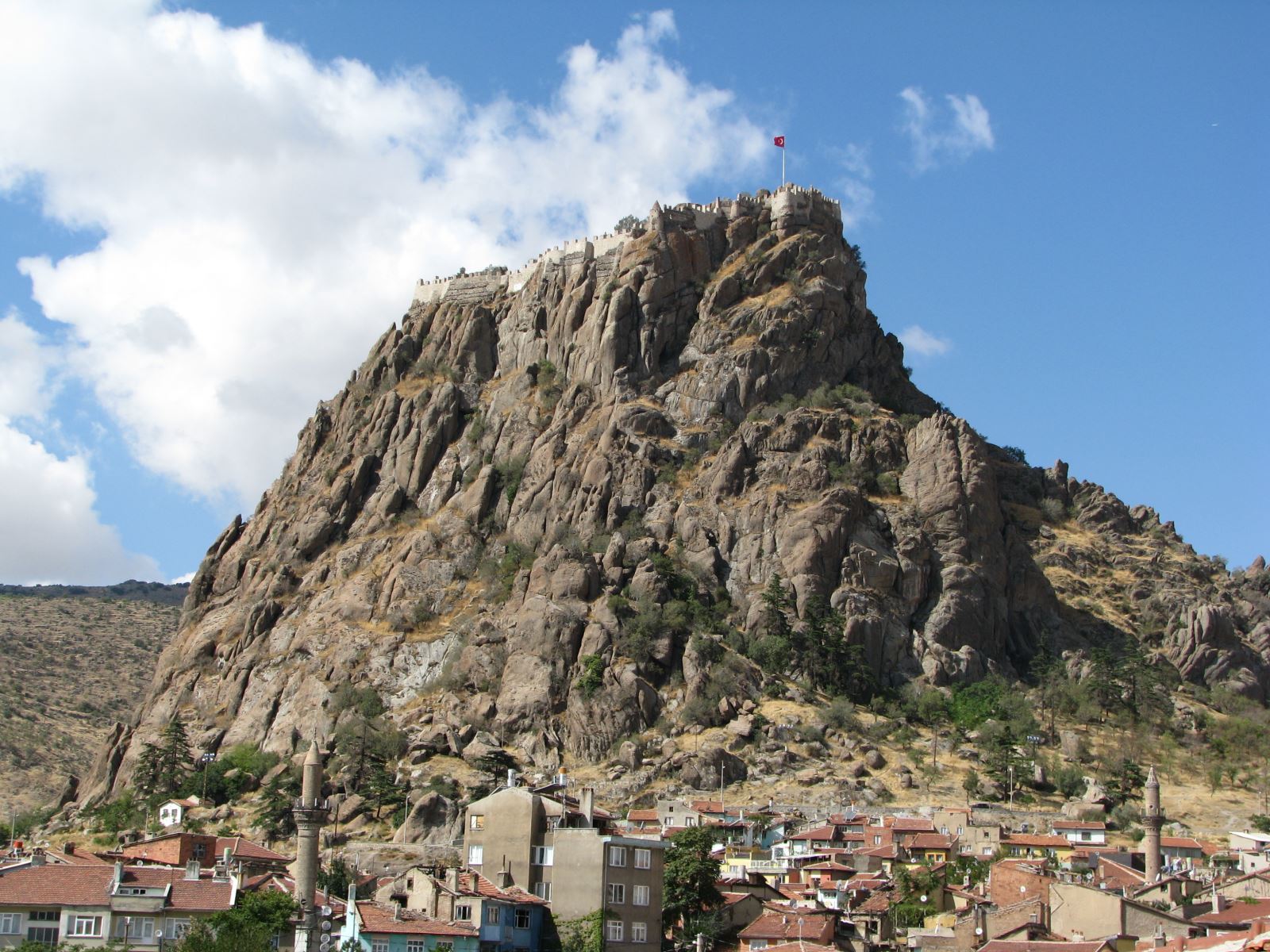 Afyon Kalesi kaç metre!