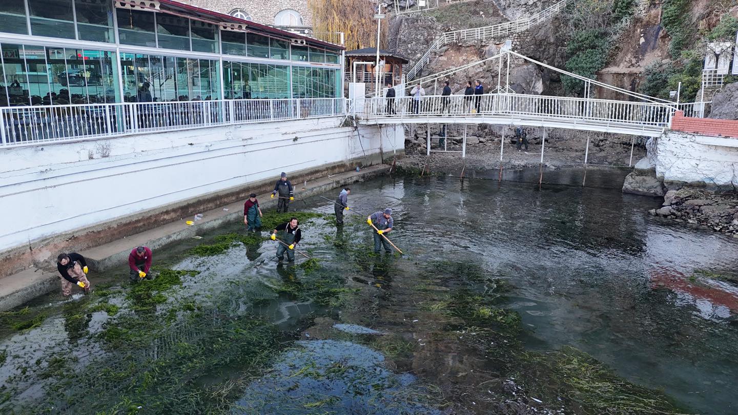 Suçıkan Park Tesisleri’nde hummalı temizlik