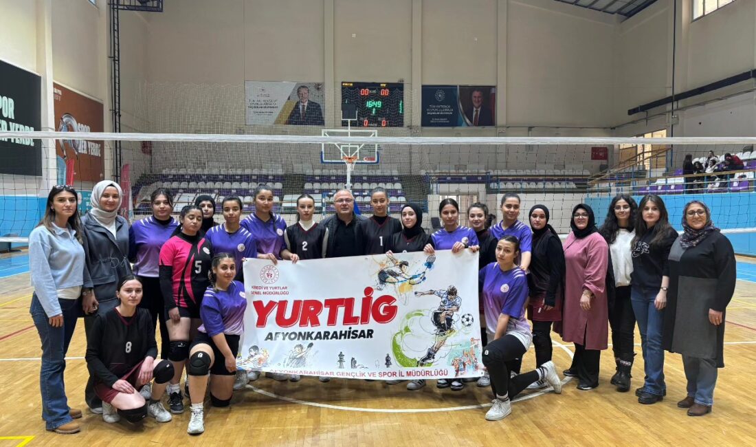 Afyonkarahisar’da Yurt Lig Voleybol