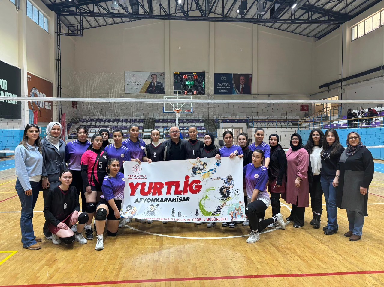 Yurt Lig Voleybol Müsabakaları başladı