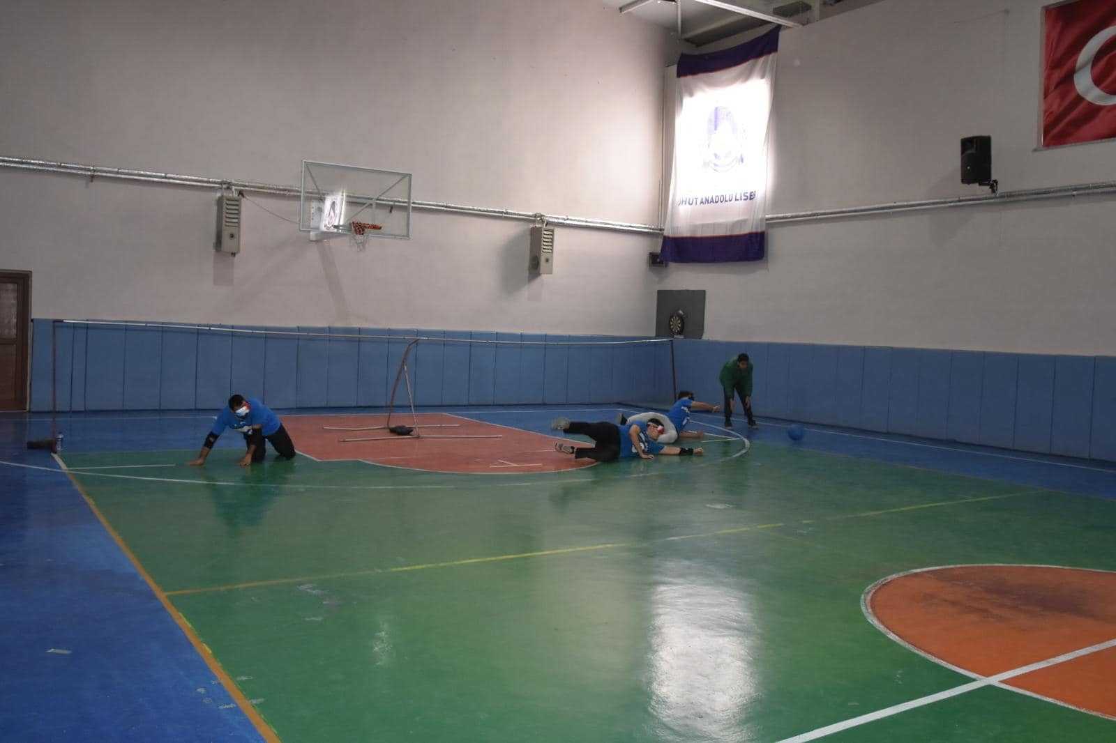 Özel sporculardan Goalball etkinliği