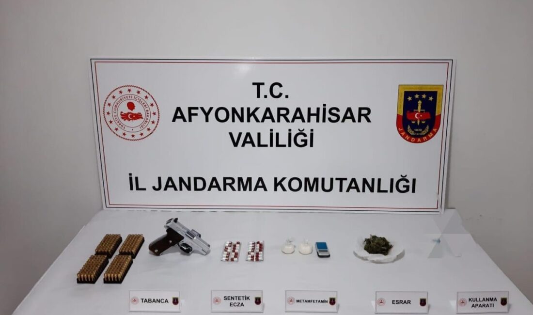 Afyonkarahisar’da jandarma tarafından gerçekleştirilen