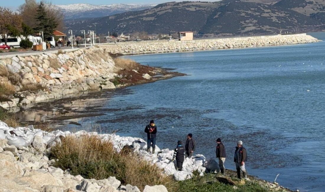 Eğirdir Gölü'nde alg patlaması