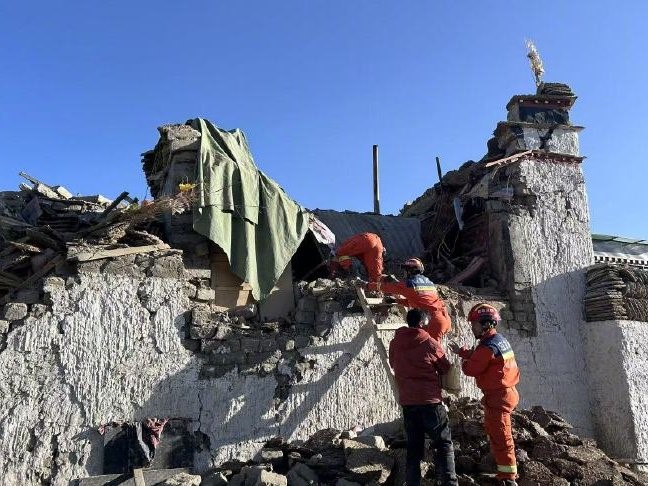 Tibet’te 6,8 Büyüklüğünde Deprem: 53 Ölü, 62 Yaralı