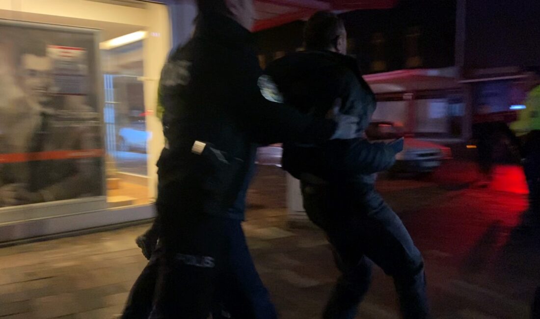 Bursa'nın İnegöl ilçesinde polisin