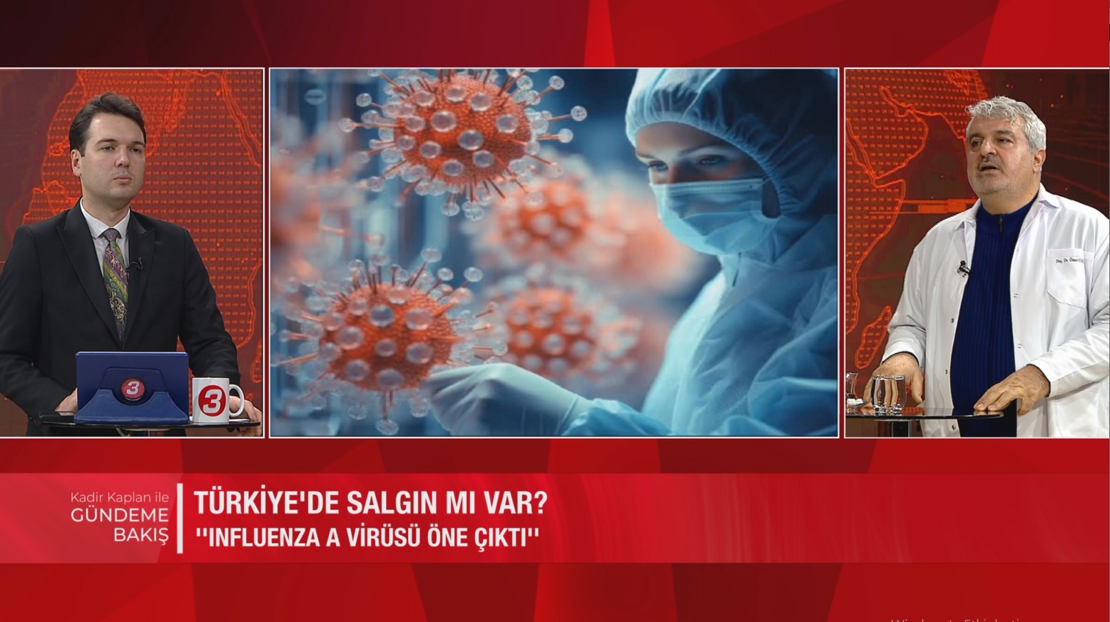 “Bu dönemde influenza A virüsü öne çıktı