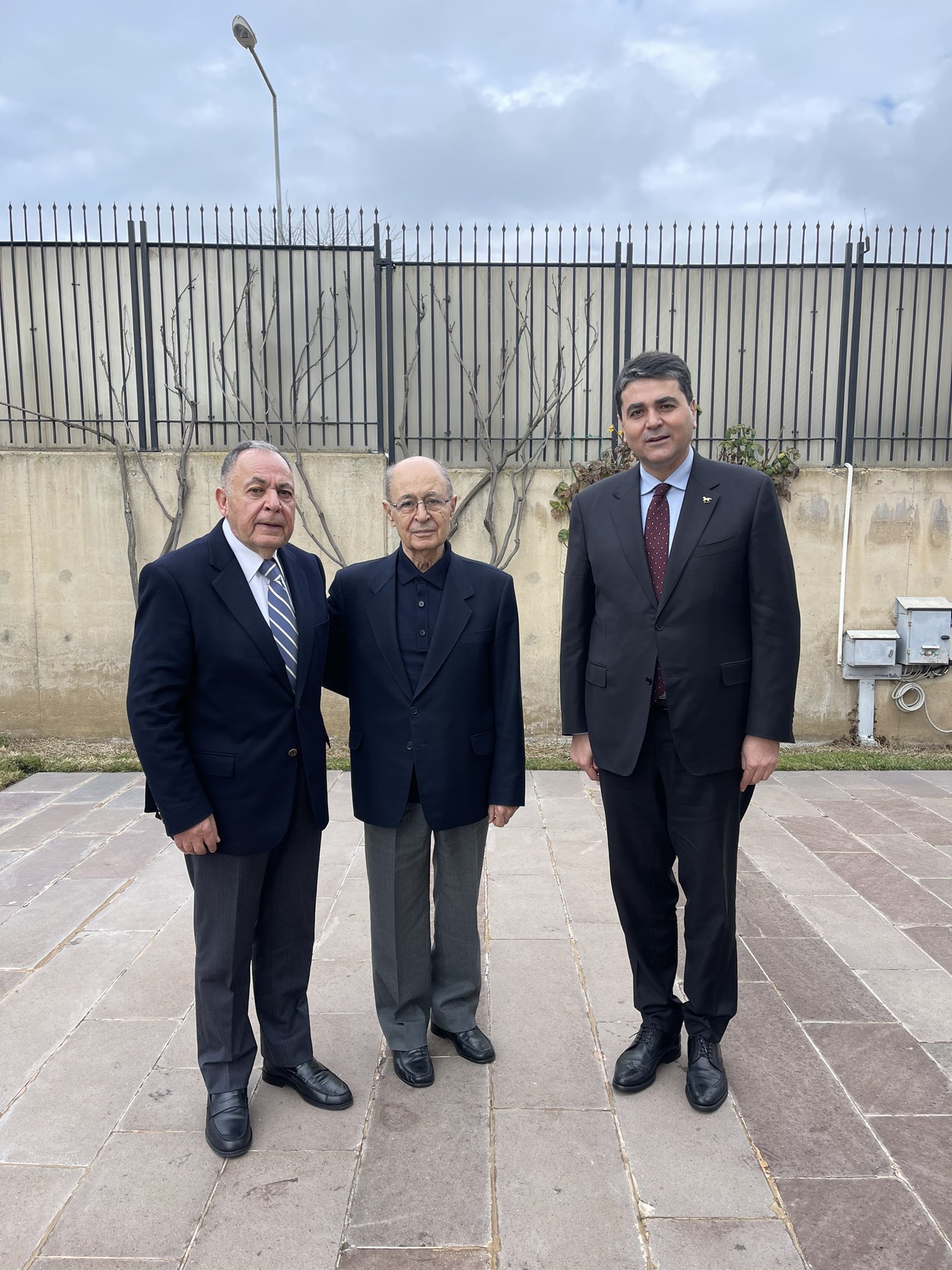 Demokrat Parti Genel Başkanı Gültekin Uysal, 10. Cumhurbaşkanı Ahmet Necdet Sezer’i Ziyaret Etti