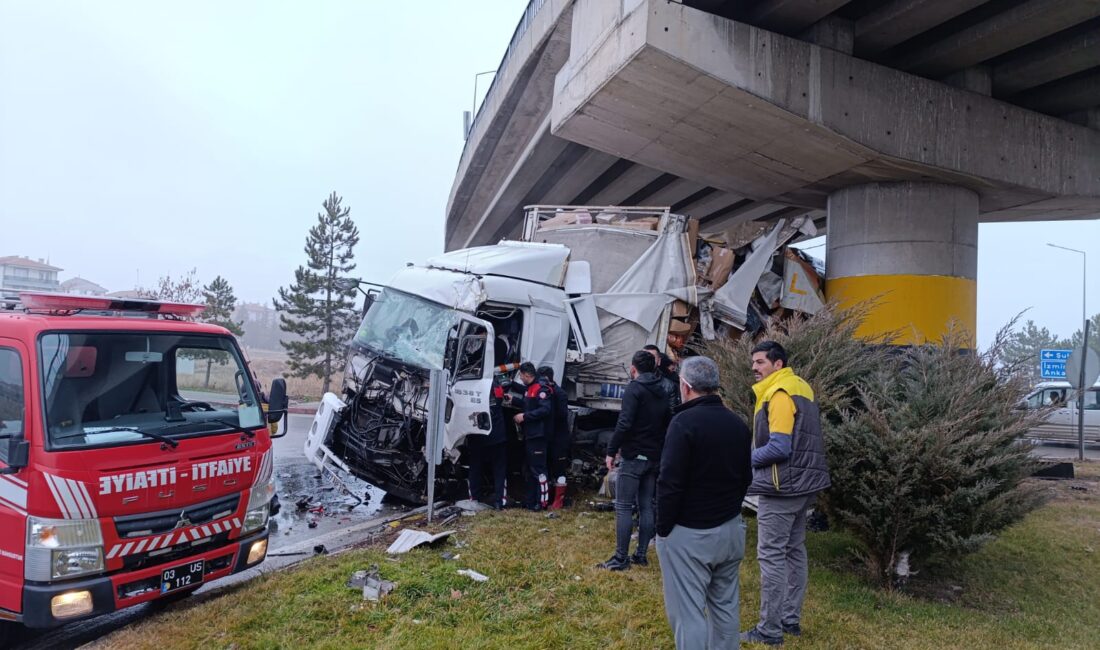 Afyonkarahisar’da Konya Köprülü kavşağında