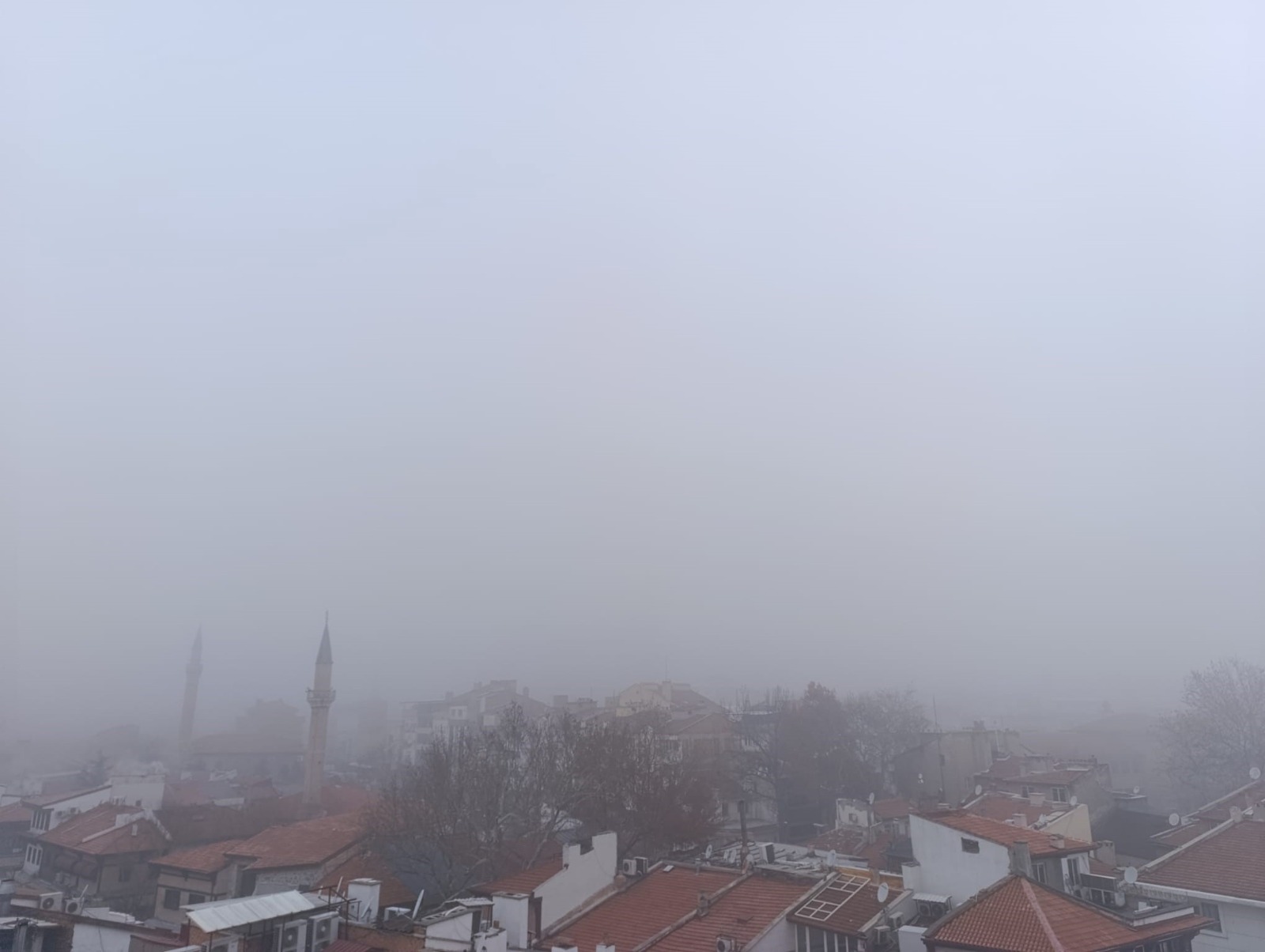 Afyon’a yoğun sis tekrar geliyor