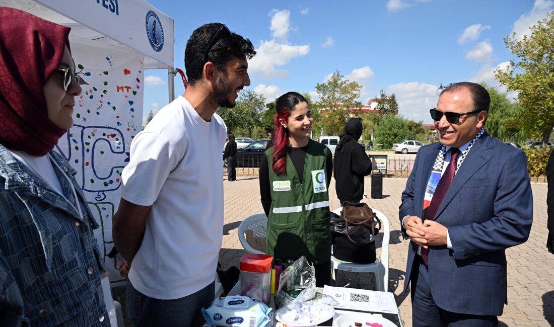 Filistin’e destek mesajı verildi Afyon Kocatepe Üniversitesi (AKÜ) bünyesinde faaliyet
