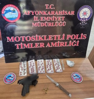 Afyonkarahisar İl Emniyet Müdürlüğü ekipleri, 22–28 Eylül 2025 tarihleri arasında
