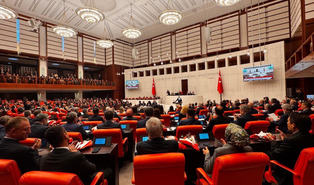 Türkiye Büyük Millet Meclisi (TBMM) yeni yasama yılı açılışıyla birlikte