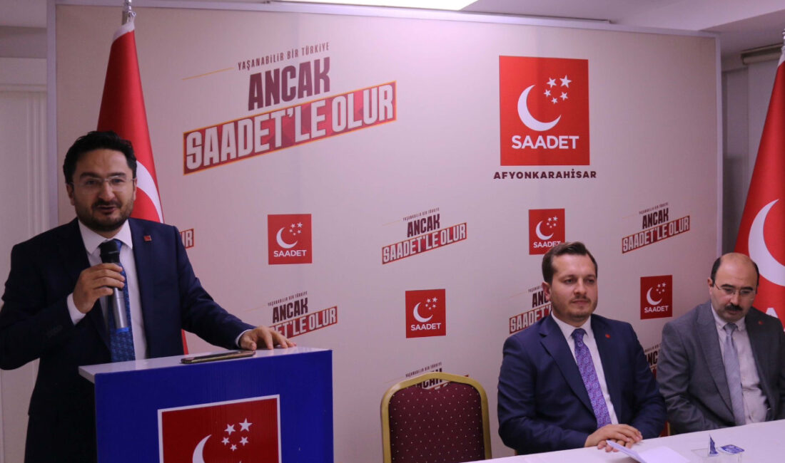 Saadet Partisi Afyonkarahisar İl Başkanlığı Eylül ayı İl Divan Toplantısı,