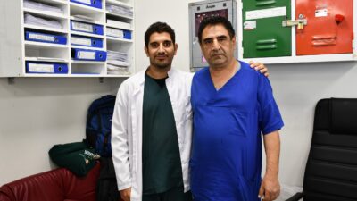 Konya’nın Kulu ilçesinde, Kulu Bölge Devlet Hastanesi’nde görev yapan baba-oğul