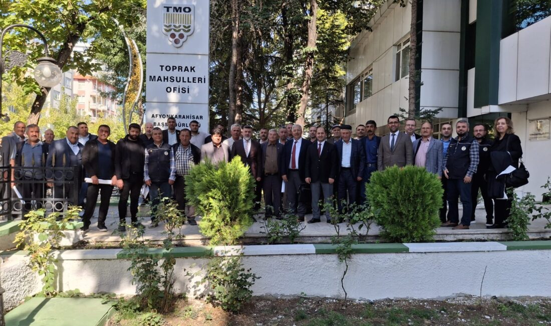 Toprak Mahsulleri Ofisi (TMO) Afyonkarahisar Başmüdürlüğü koordinesinde, 2025-2026 Tarım dönemi
