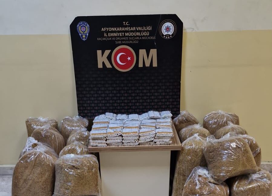 Ana Sayfa › Afyon › Afyonkarahisar’da Kaçak Tütün Operasyonu: 1