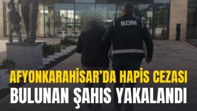 Afyonkarahisar İl Emniyet Müdürlüğü ekipleri, aranan şahısların yakalanmasına yönelik yürüttükleri